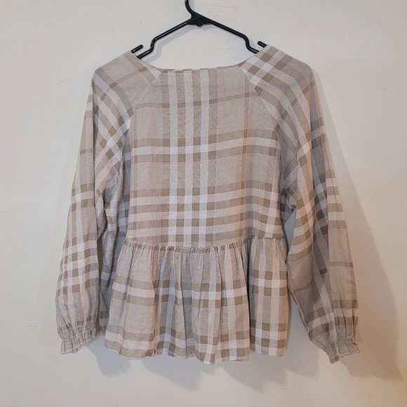 Lightweight checkered long sleeve - Picture 3 of 3